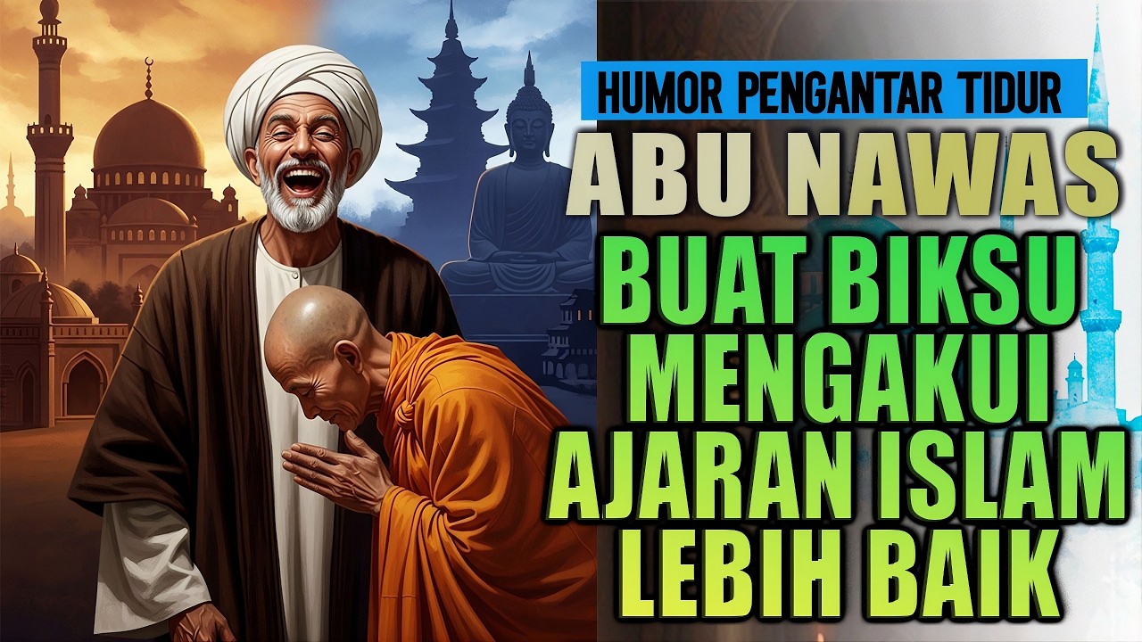 Abu Nawas Buat Seorang Biksu Mengakui Ajaran Islam Lebih Baik Dari Ajaranya || TAWA NAWAS