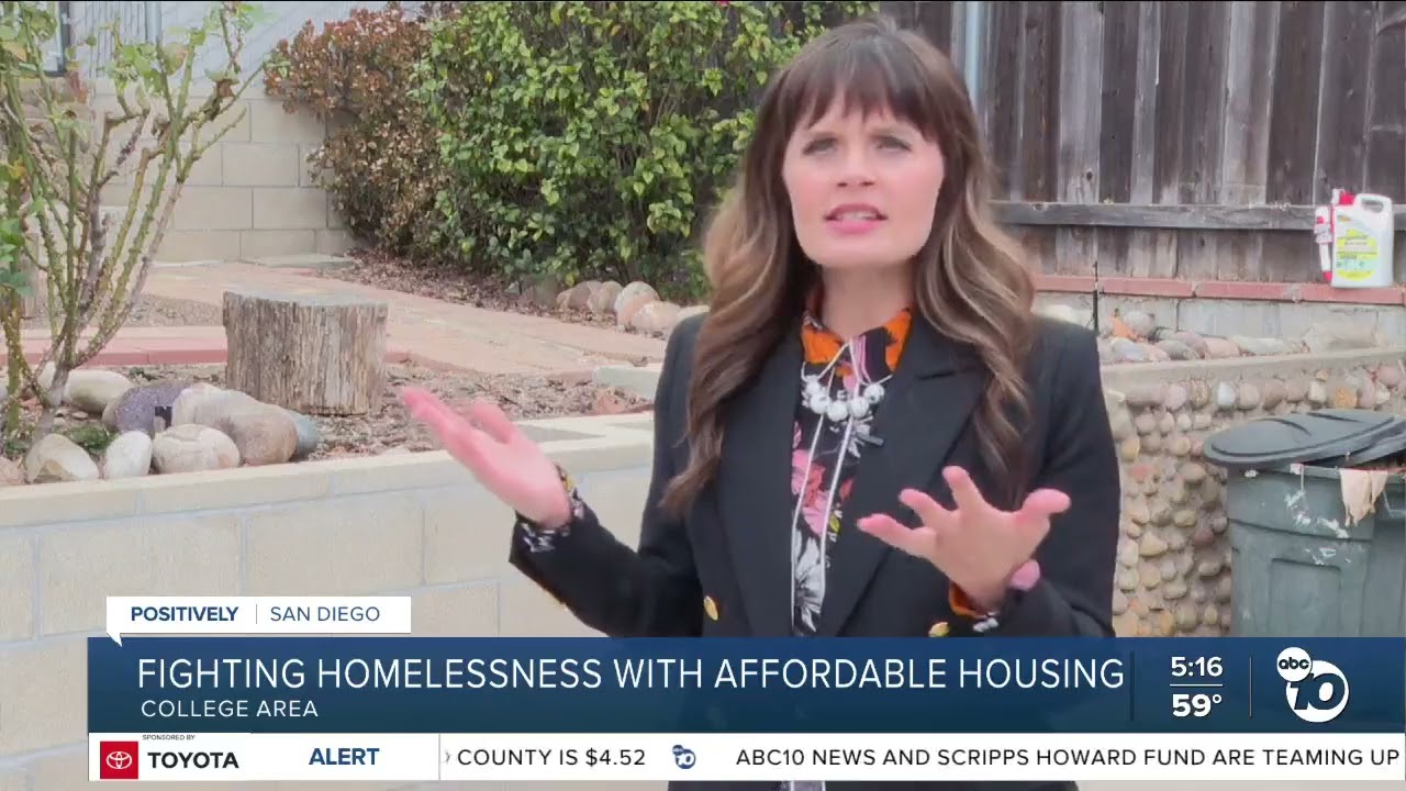 ABC 10 features Townspeople's New Shared Housing Property