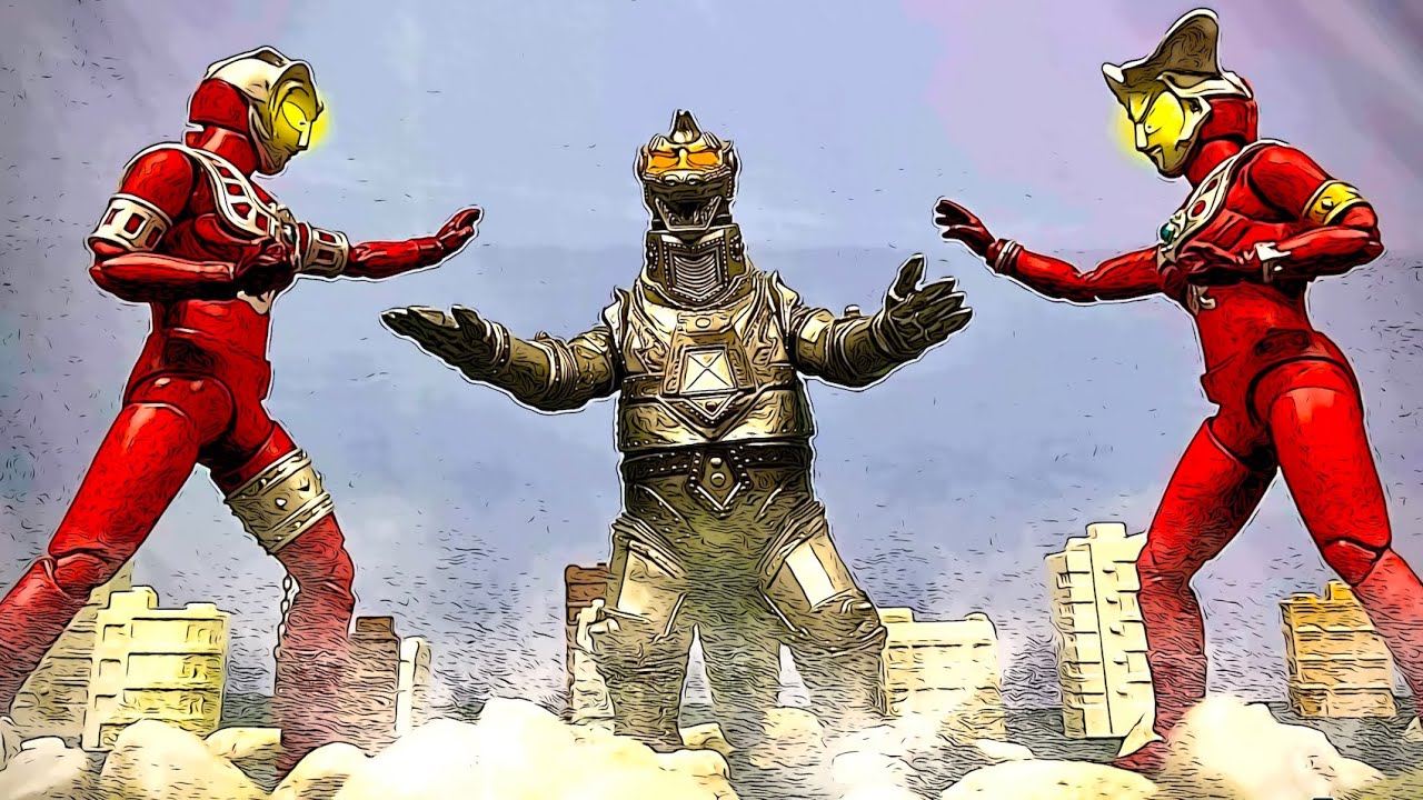 ウルトラマンレオ＆アストラvsメカゴジラ Ultraman Leo & Astra vs Mechagodzilla | Tokusatsu Stop Motion | LJPL Animation