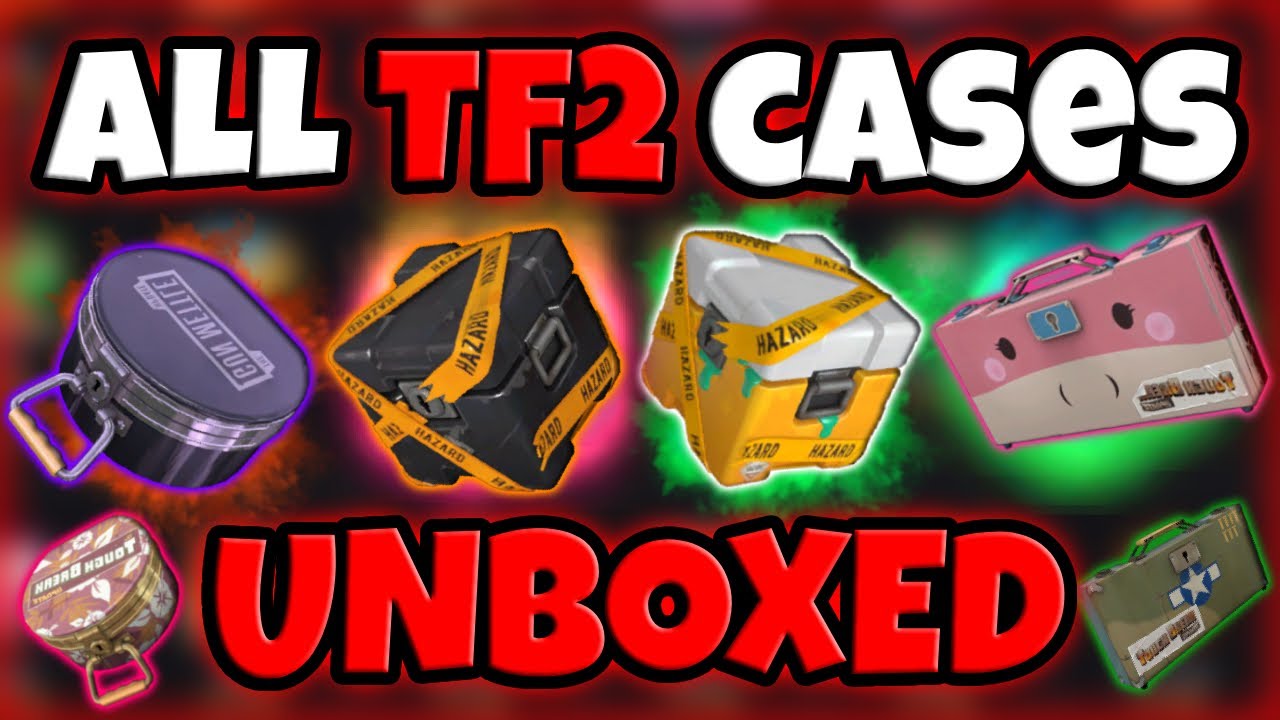 I Unboxed Almost EVERY Case In TF2 - So Many Unusuals
