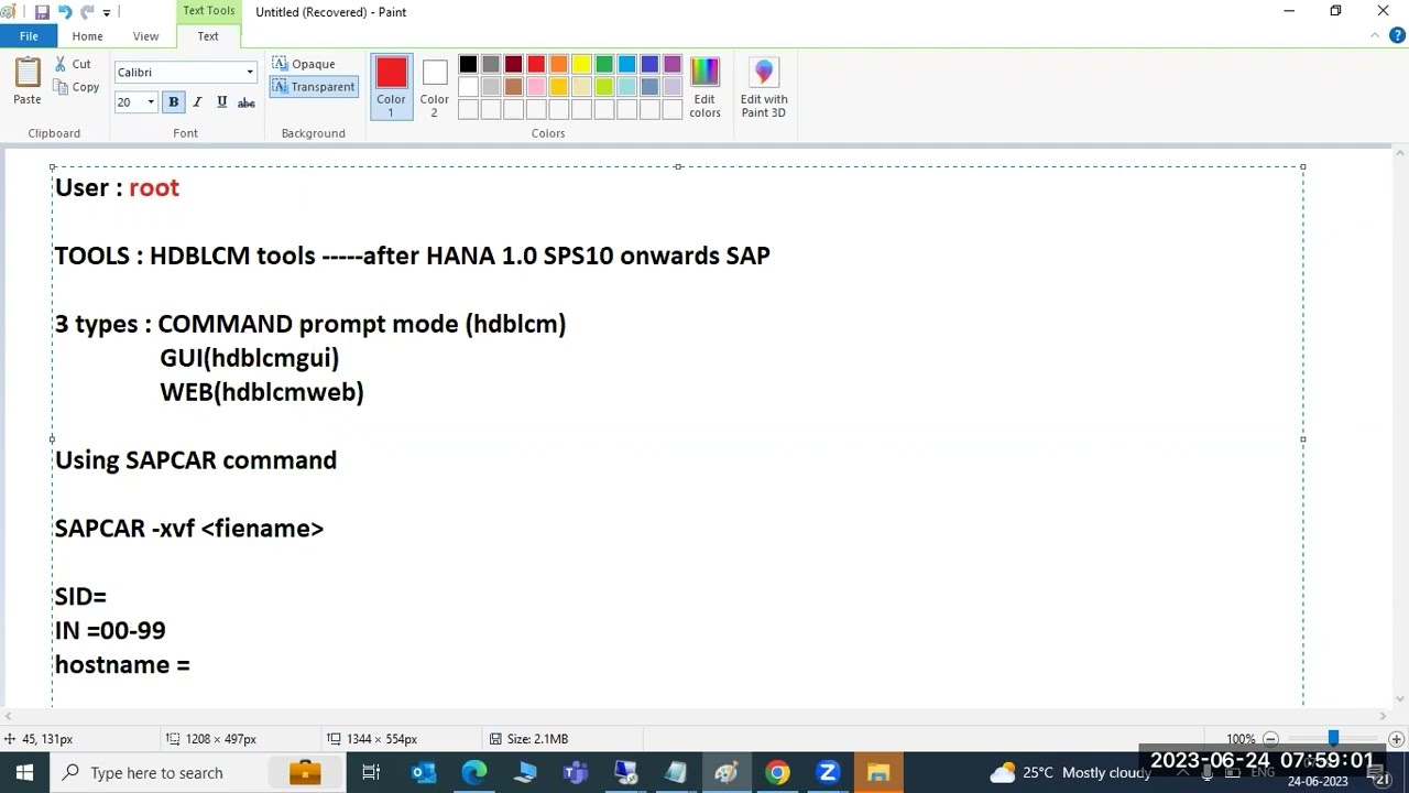 S4HANA 2022 on HANA 2.0 INSTALLATION ( PART-1)