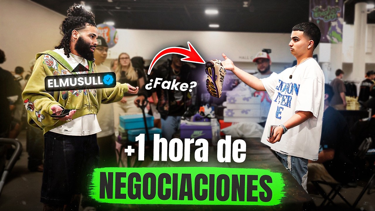 GASTAMOS +$6.000 EN TENIS EN SNEAKERCON Ft. Musull
