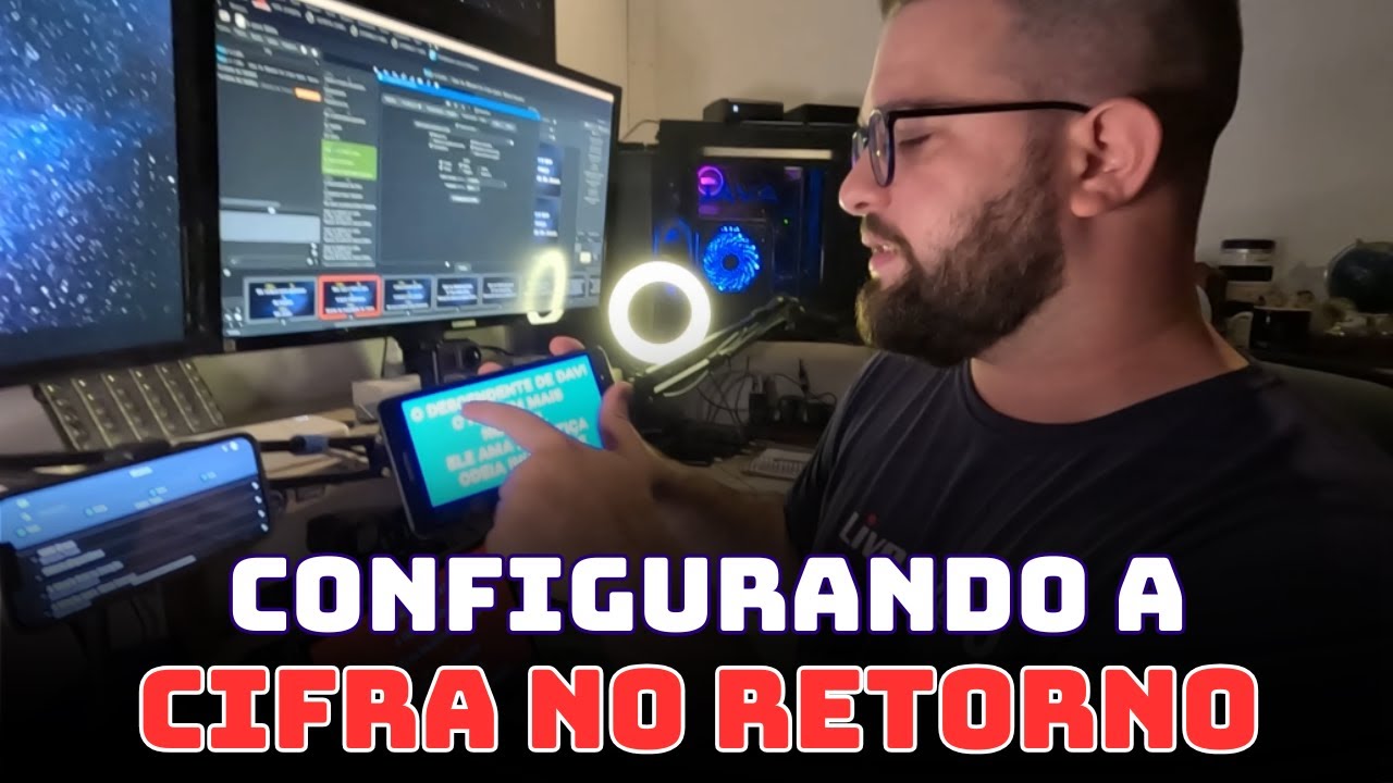 Como usar Holyrics sem Fio? #ThiSouzaAudiovisual