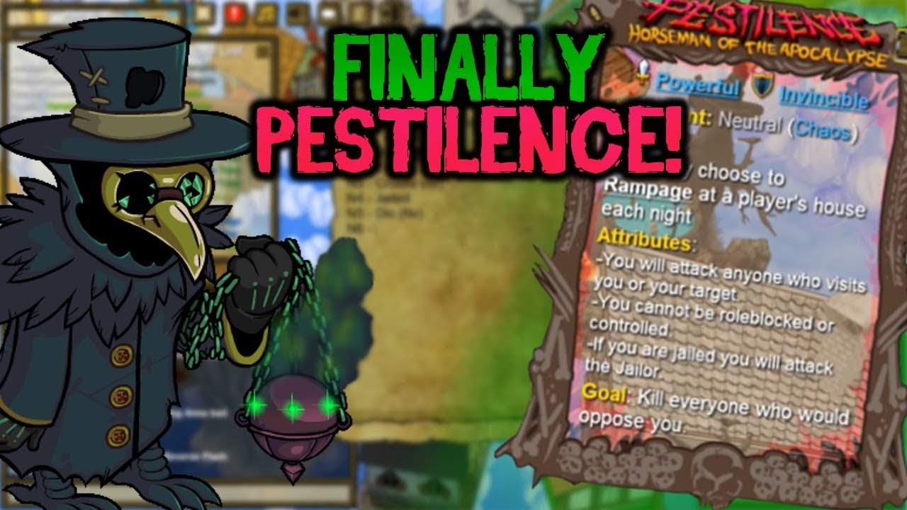 FINALLY PEST! NEW GAMEMODE | Town of Salem Coven Custom Gamemode