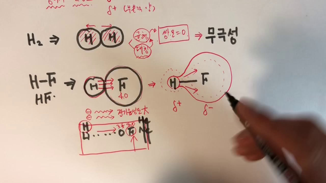 극성 분자, 무극성 분자