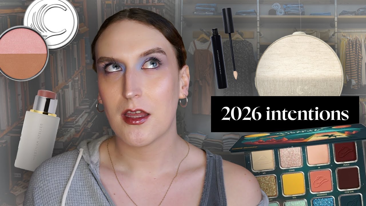 my beauty & makeup intentions for 2026 | brands I want to try, consumption goals