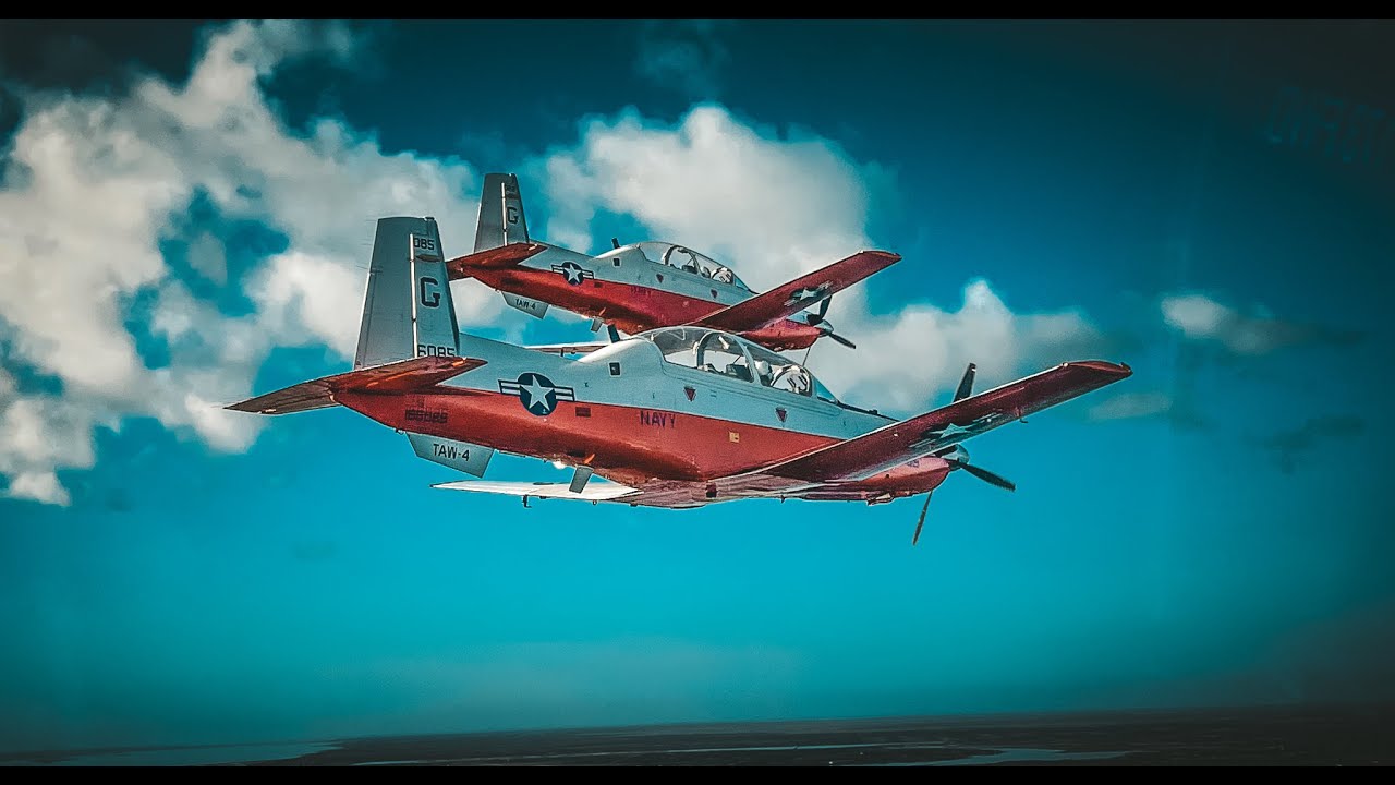 NAVY FLIGHT SCHOOL MOTIVATION VIDEO -NAS CORPUS CHRISTI VT-27 PRIMARY T-6 TRAINING