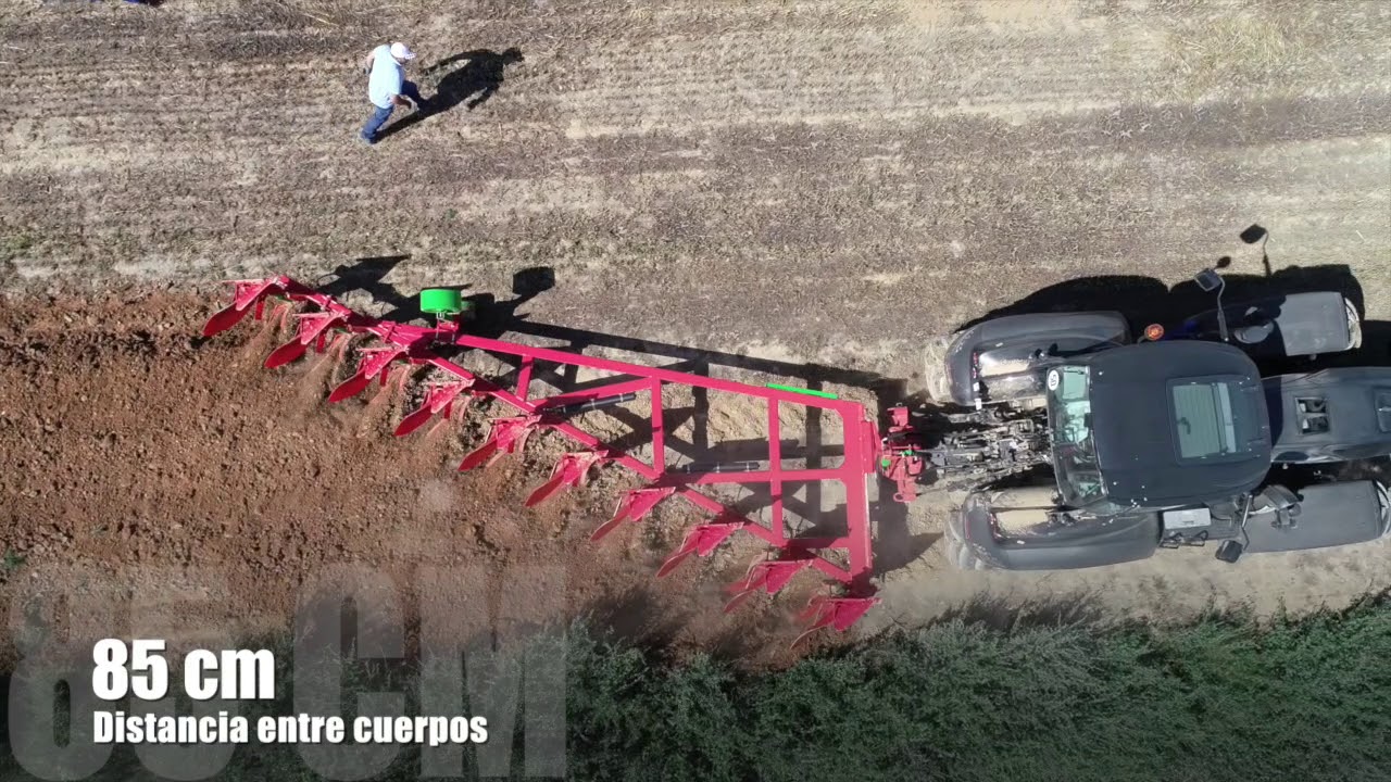 Prueba, demostración Arado10 cuerpos Chavanel Castillon