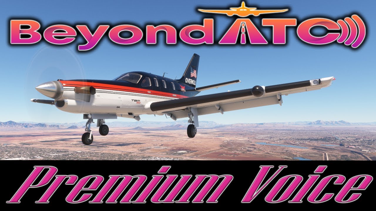 BeyondATC Flight In MSFS