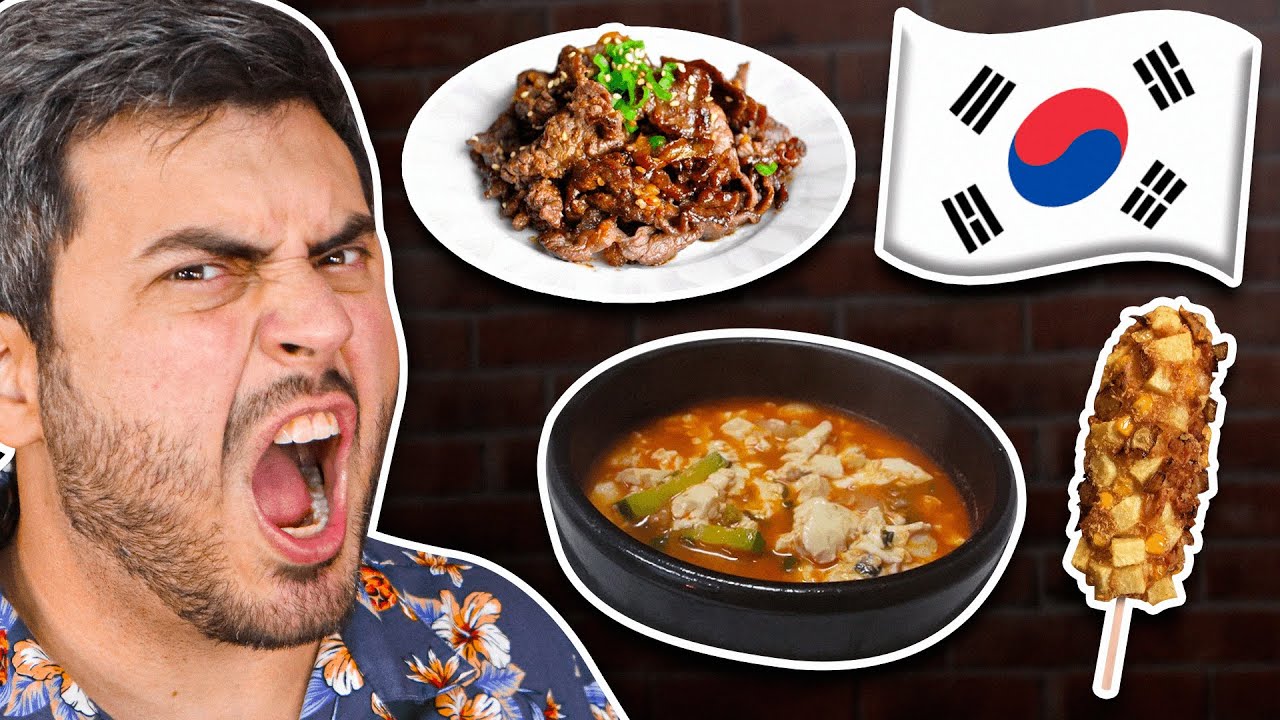 Provando Comidas do Mundo (Coréia do Sul)