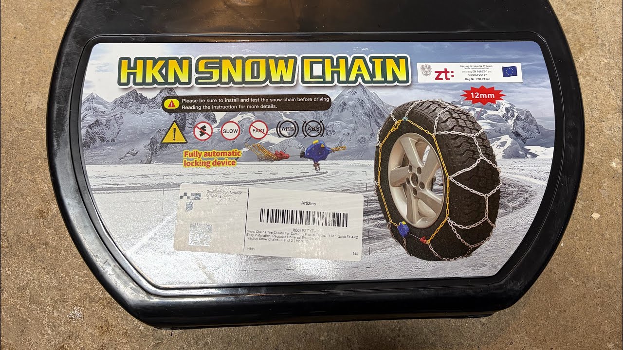 HKN snow chains⛓️‍💥❄️ full video! 