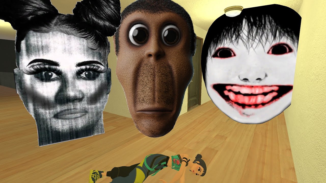 Obunga, Selene Delgado And Yoshie Kimura - Nextbot Chase in Garry’s Mod (Horror)