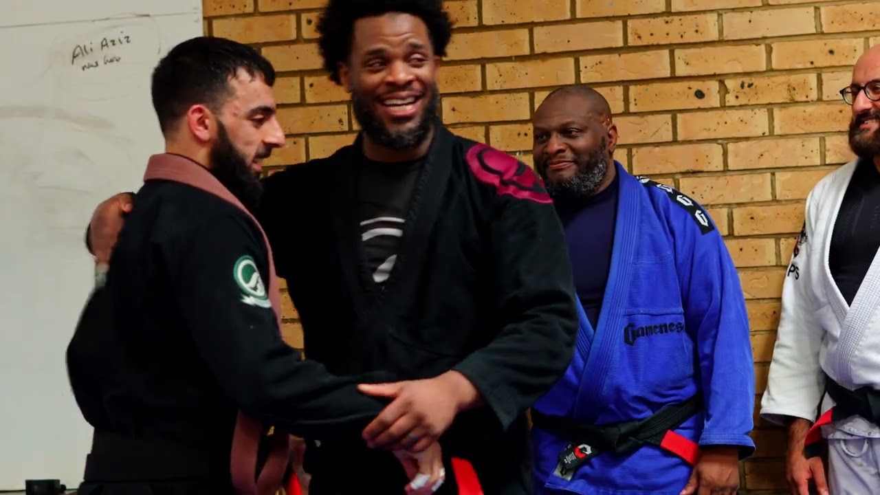 Asim Black Belt Achievement | Ossawa Jiu Jitsu | Karima Foundation