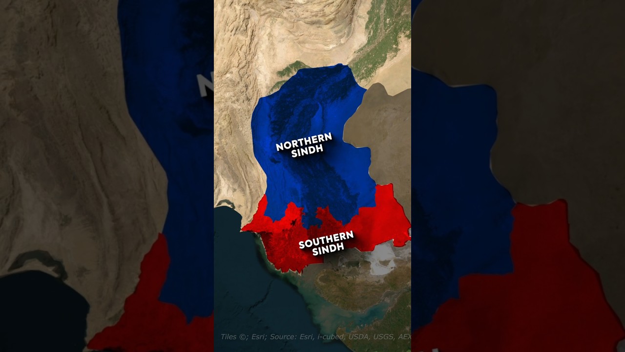 Southern Sindh, New Province of Pakistan #pakistan #facts #reels #sindh #punjab