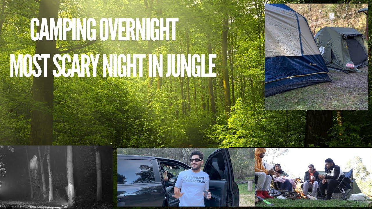 Overnight camping ⛺️ at lowells flat campground || scary night👽👻☠️ || @Desiaustralian29