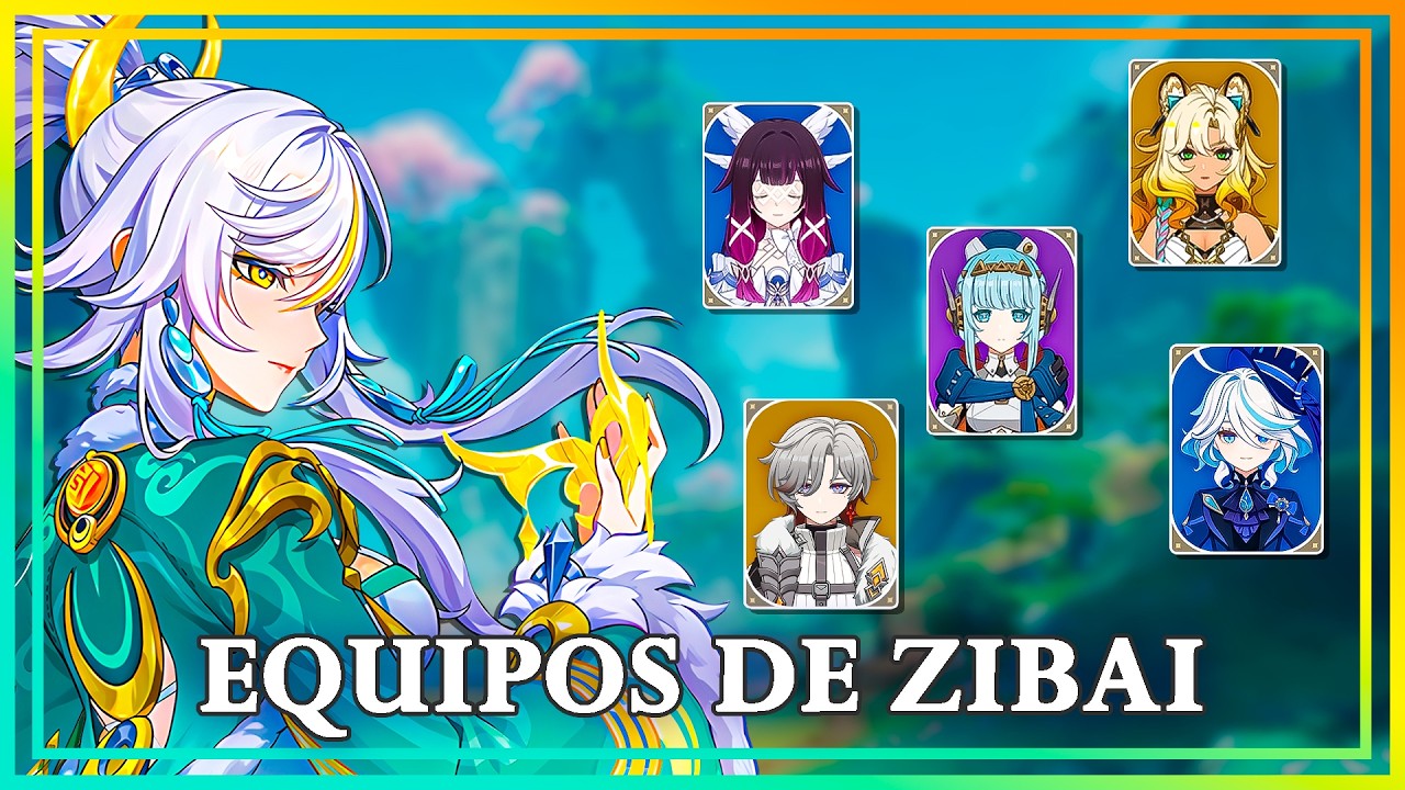 Testeamos 10 equipos de ZIBAI en el Miliastra OwO | Genshin Impact