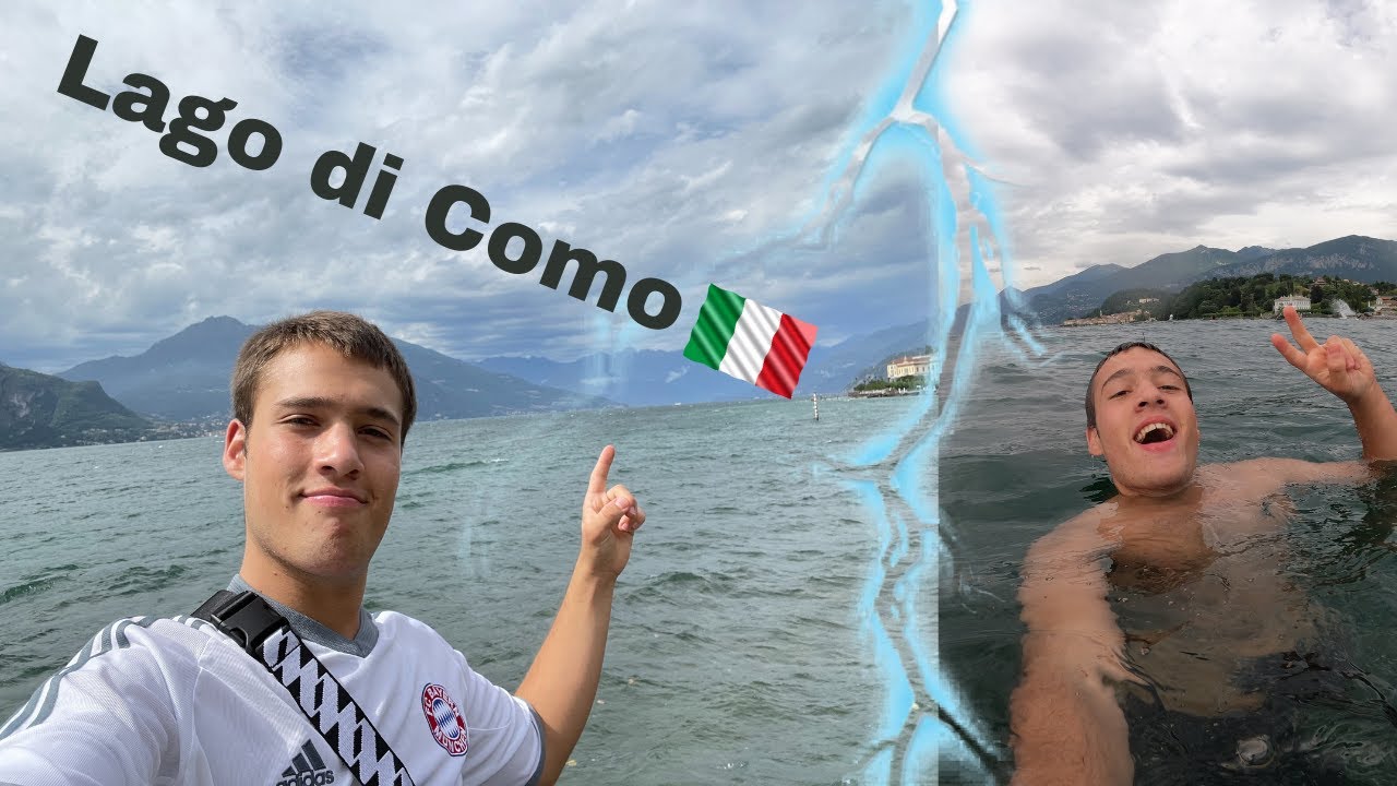 Der schönste See Italiens?🇮🇹 Schwimmen im Lago di Como🏊‍♂️