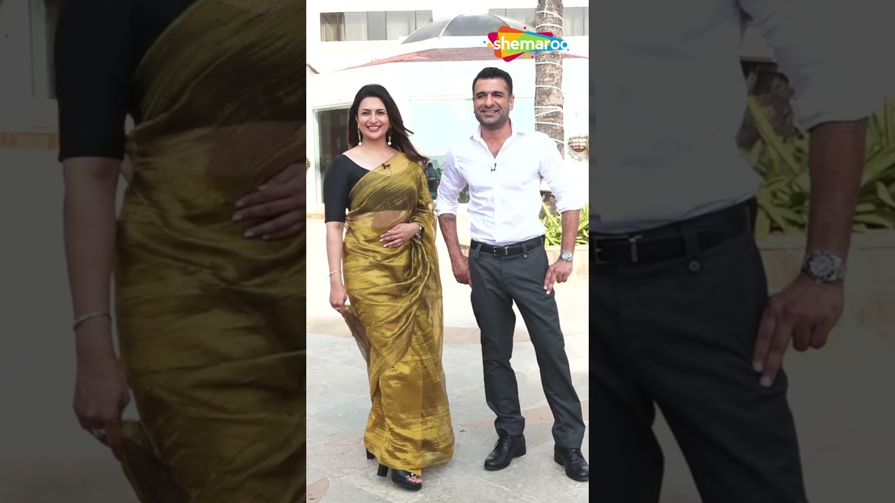 Divyanka Tripathi And Eijaz Khan For Upcoming Show Adrishyam The Invisible Heroes #shorts #viral