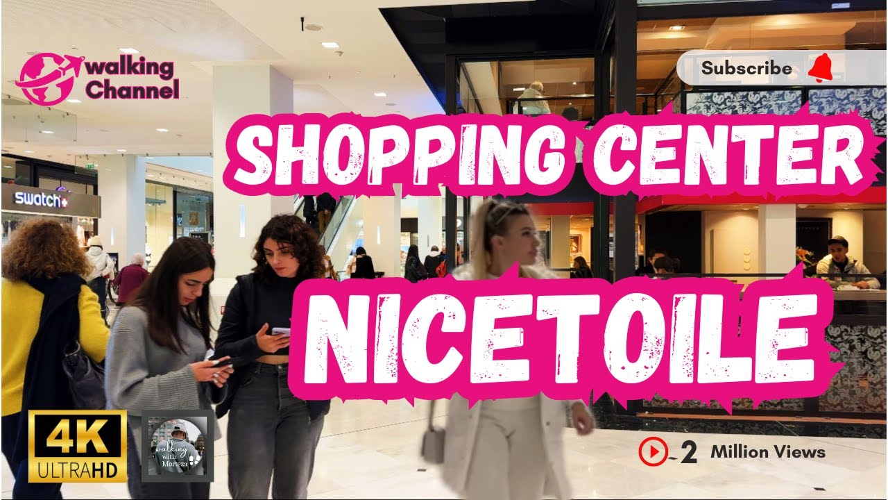 ✅Nicetoile Mall: открытие скрытых жемчужин шопинга в Ницце, Франция – увлекательное путешествие 4k