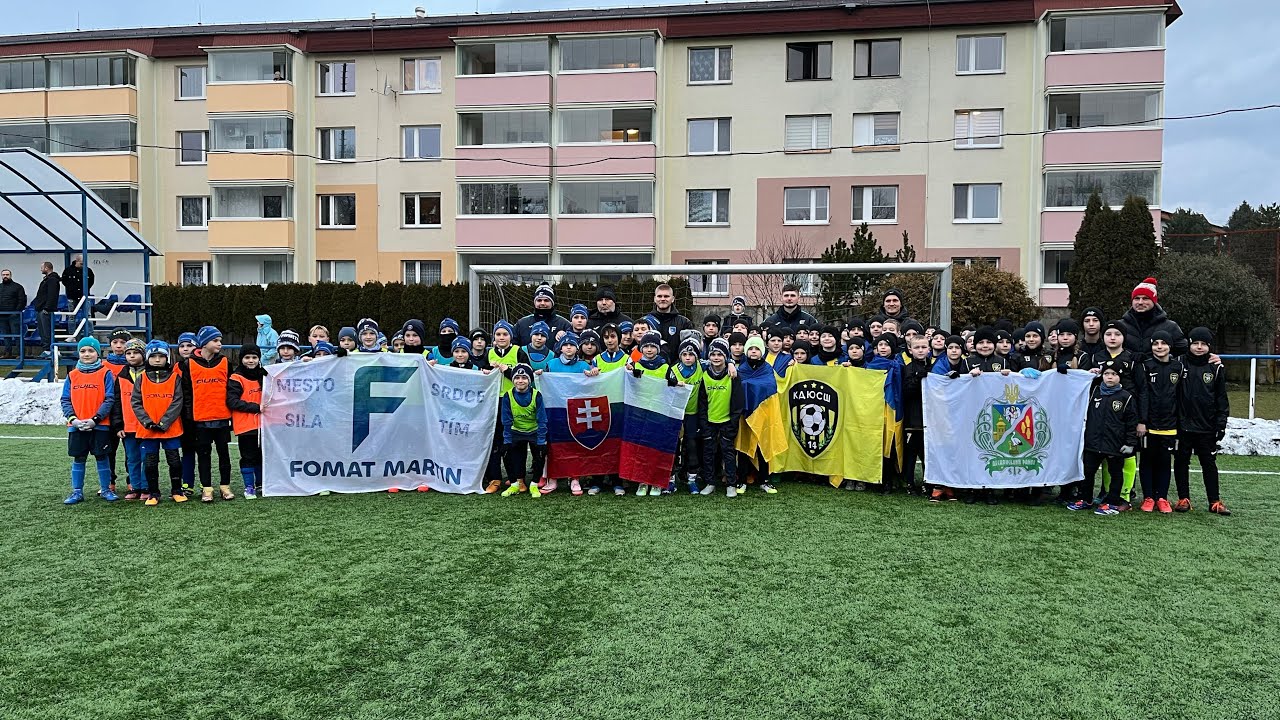 «КДЮСШ-14»(ЧОРНІ)КИЇВ 🇺🇦 УКРАЇНА - FK”FOMAT” MARTIN 🇸🇰СЛОВАЧЧИНА/ ТОВАРИСЬКА ЗУСТРІЧ/ 