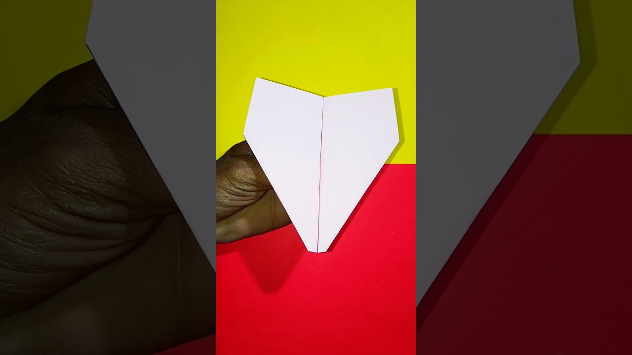 Easy Origami | How To Make an Easy Origami Super Airplane #origami #diy #tutorial