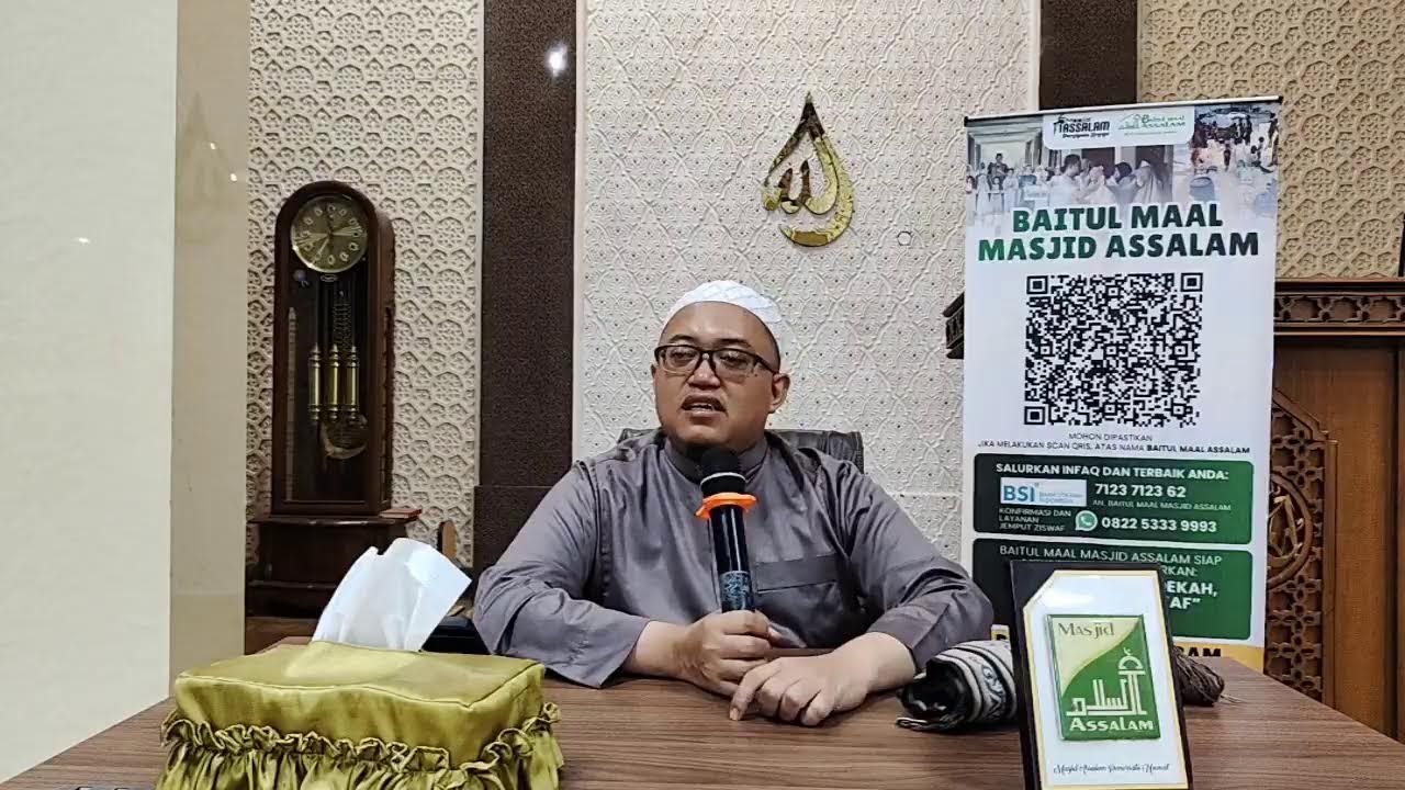 Kajian Muslimah Masjid Assalam Bersama Ustadz Agus Khairul Huda Lc.