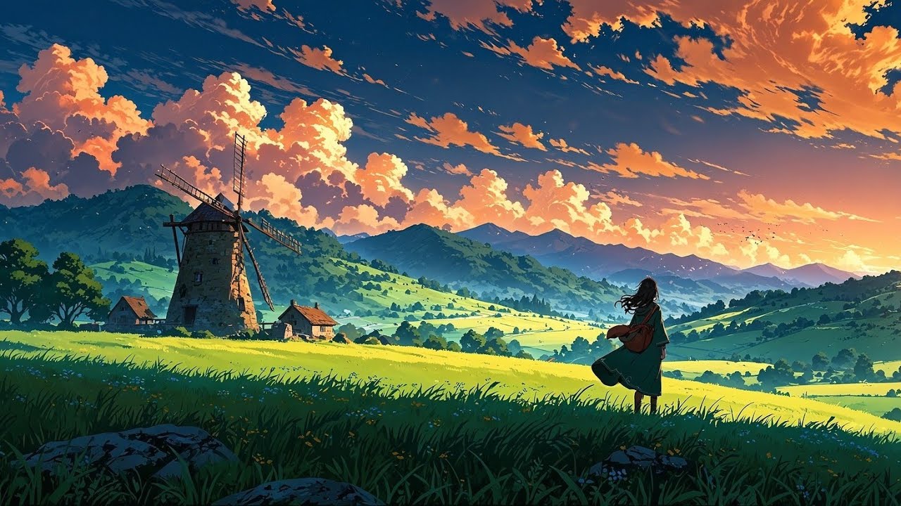 Whispers of the Valley Peaceful Medieval Anime Music to Chill and Relax