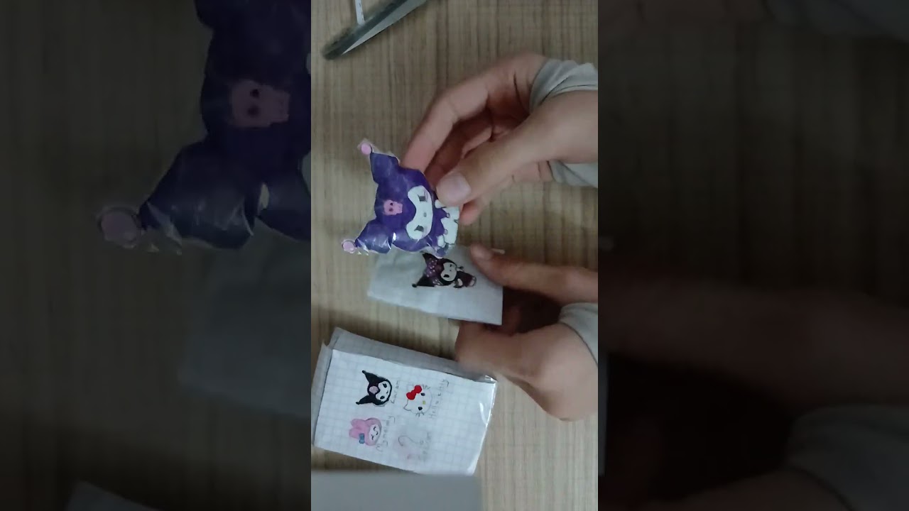 kagıttan blind box ve sonny angel açılımı