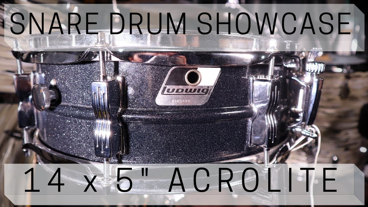 Ludwig Acrolite 14 x 5 - Snare Drum Showcase