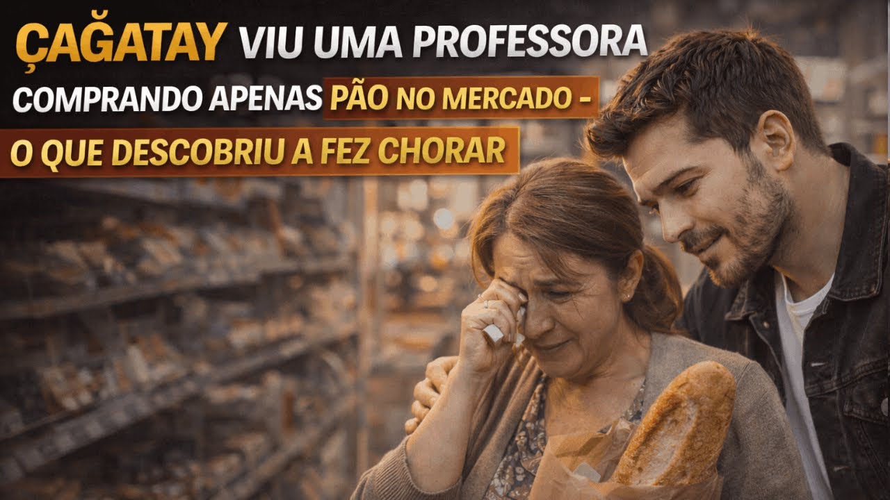 Çağatay Viu uma Professora Comprando Apenas Pão no Mercado - O Que Descobriu a Fez Chorar
