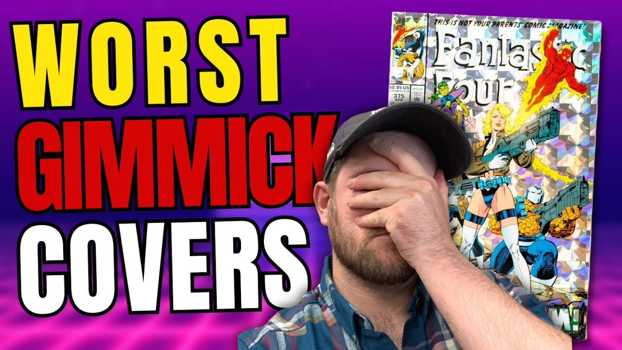 10 WORST Comic Book Gimmick Covers of All-Time!