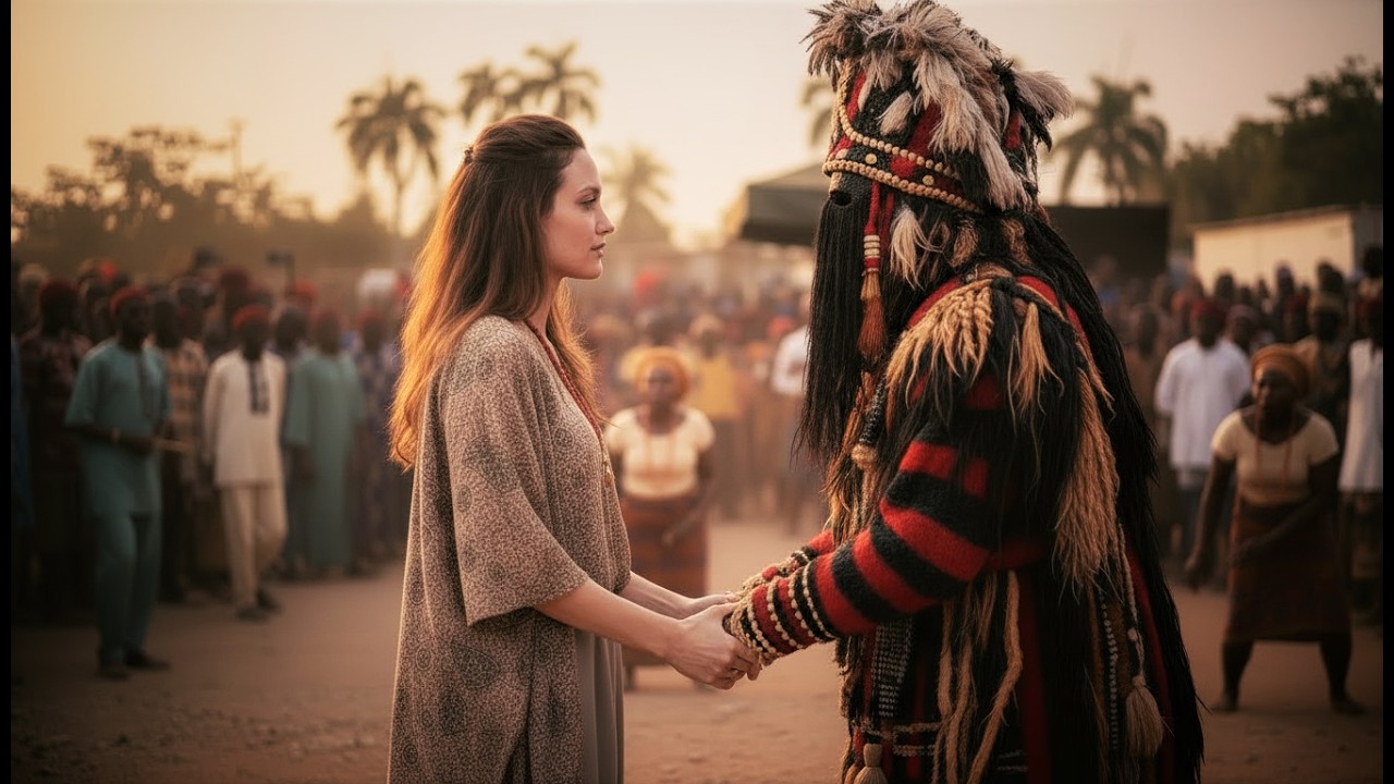 She Came to Africa for a Story… But Fell in Love with the Man Behind the Mask