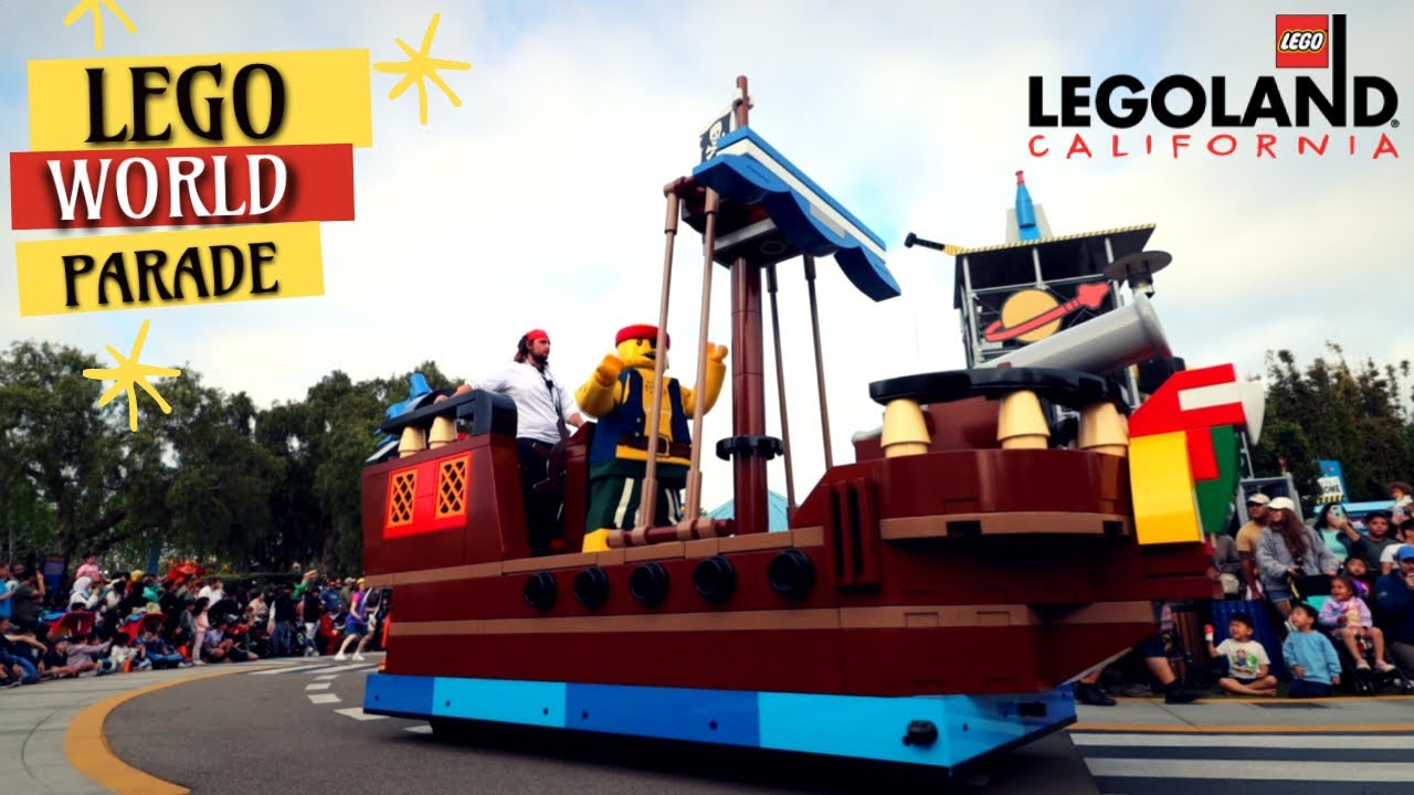 North America Debut!| Legoland's LEGO World Parade (2024) - FULL SHOW