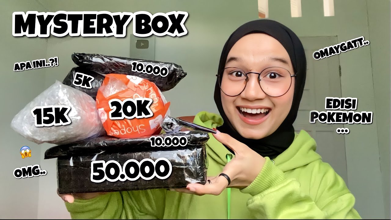 UNBOXING MYSTERY BOX EDISI POKEMON.. #19