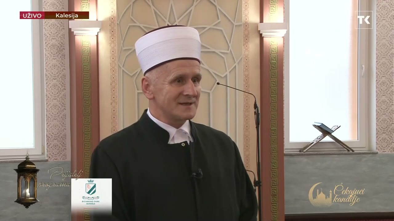 RAMAZANSKI ZIJARETI I  Muharem ef. Mešanović glavni imam MIZ Kalesija