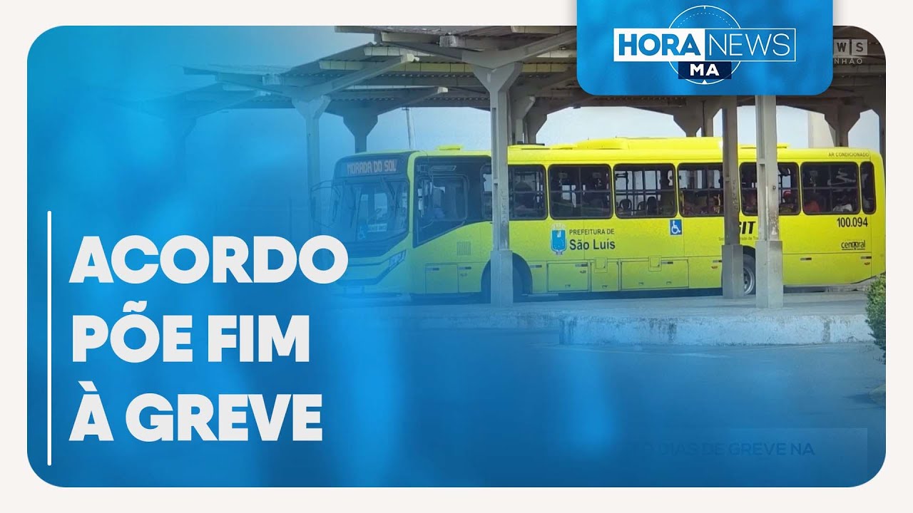 Acordo garante retorno dos ônibus após oito dias de greve na grande São Luís