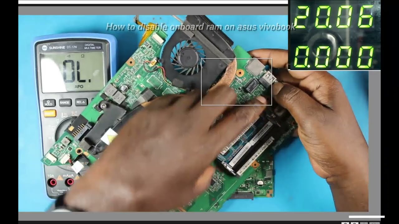 # ASUS VIVOBOOK ONBOARD RAM DISABLE #