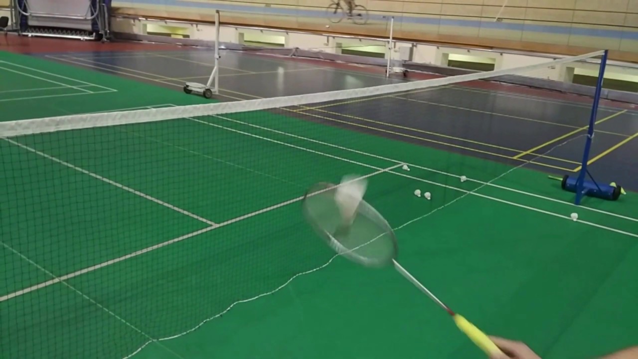 Тренируемся сами. Часть 6. Перевод бэкхэндом. #self training. Backhand cross court net shot
