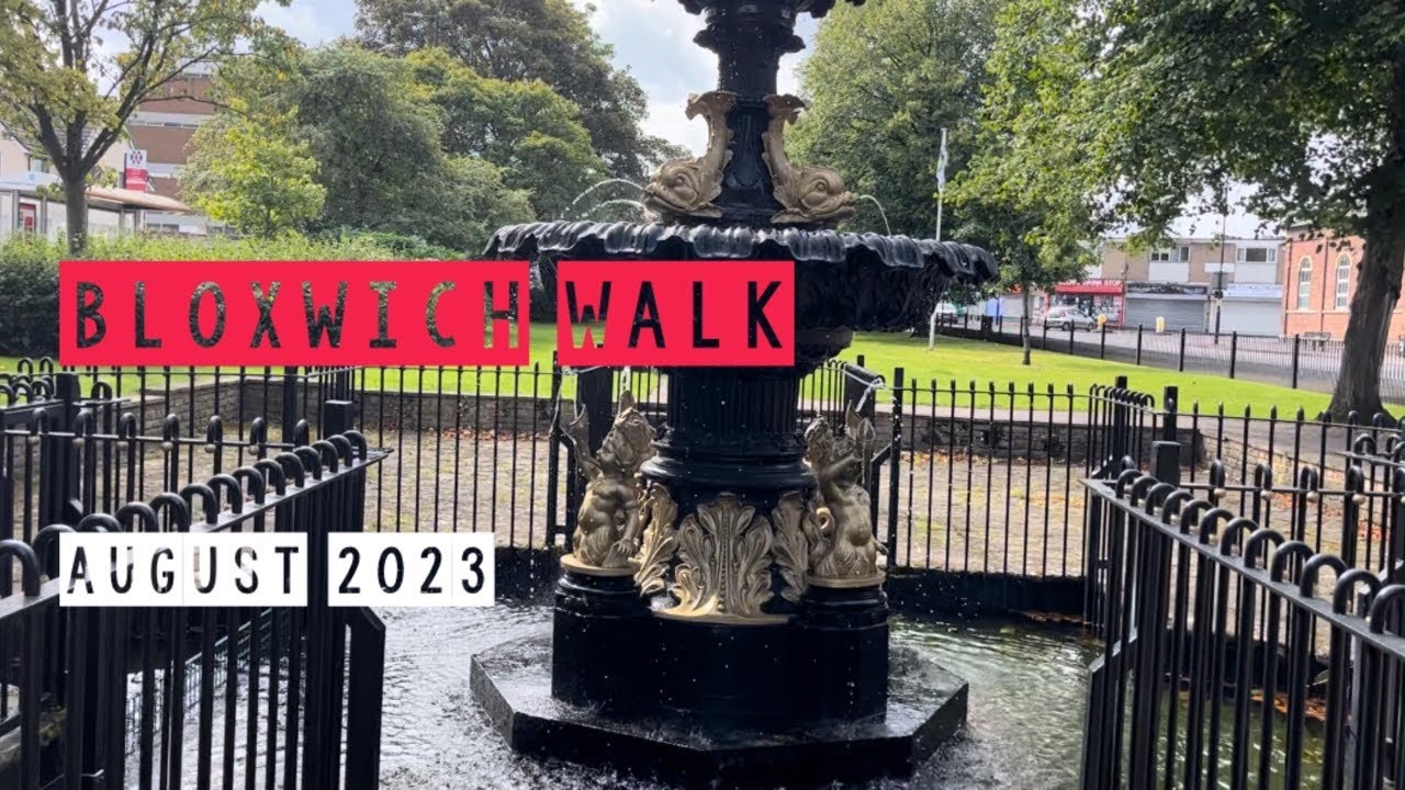Bloxwich Town Centre Walk | Walsall, West Midlands, England | Prince Of Wales, Showman Pubs 2023