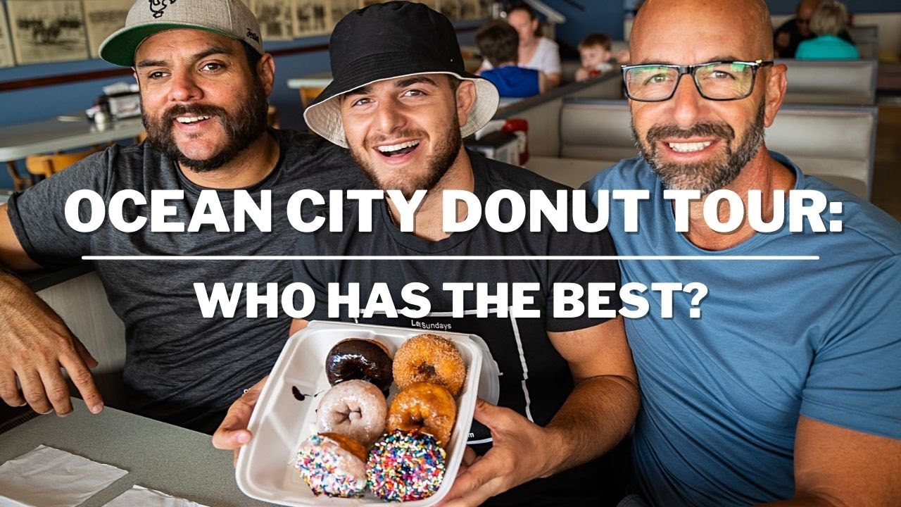 We tried the best donuts in Ocean City, New Jersey!