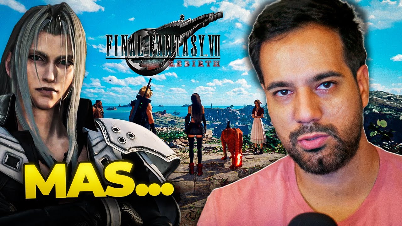 Final Fantasy VII Rebirth está espetacular!