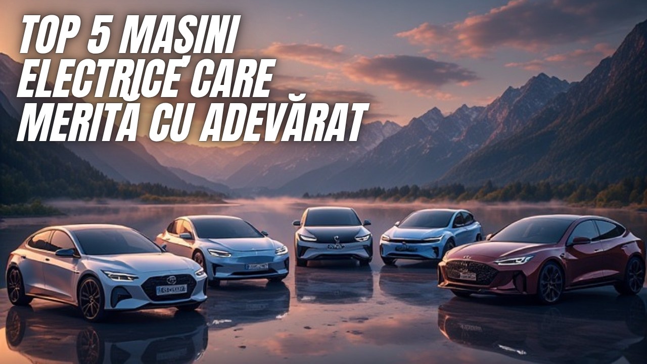 TOP 5 Mașini Electrice care Merită &icirc;n 2025-2026