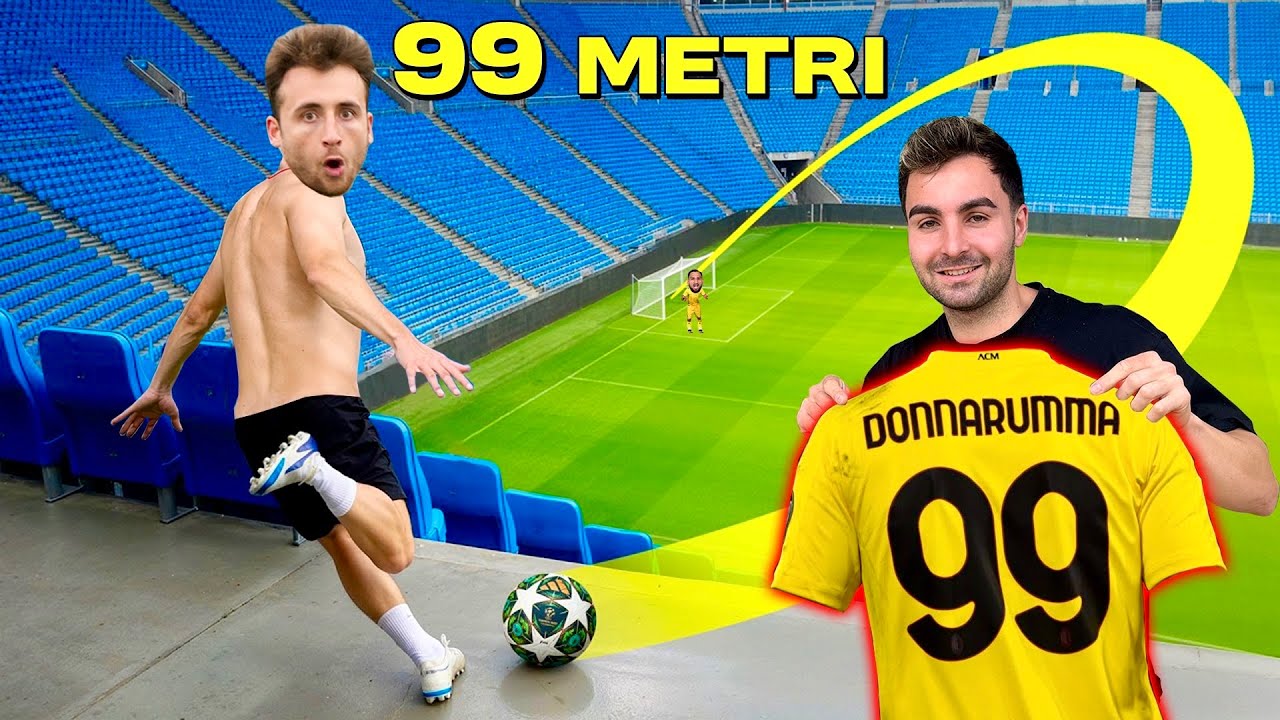 Numero di MAGLIA = DISTANZA da cui FARE GOL 🎯😱