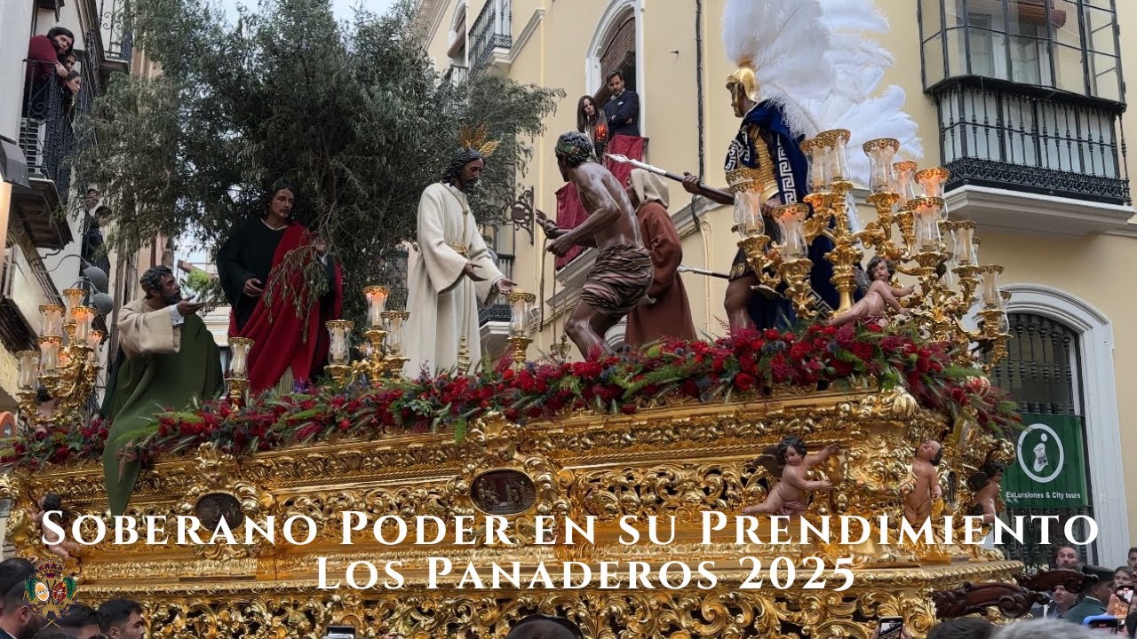 [4K] Soberano Poder en su Prendimiento Los Panaderos en C/ San Miguel 2025 Las Cigarreras Sevilla
