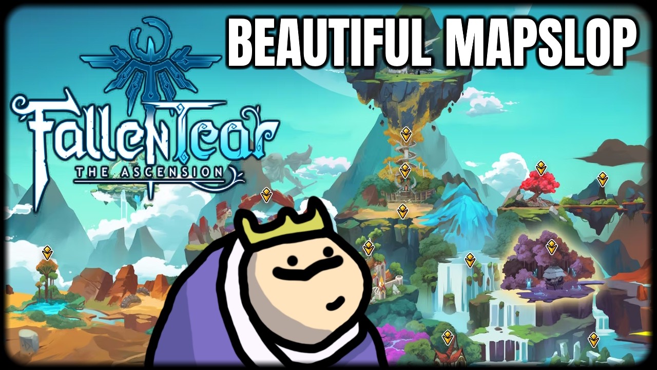 A Beautifully Crafted and Cute Metroidvania - Fallen Tear: The Ascension