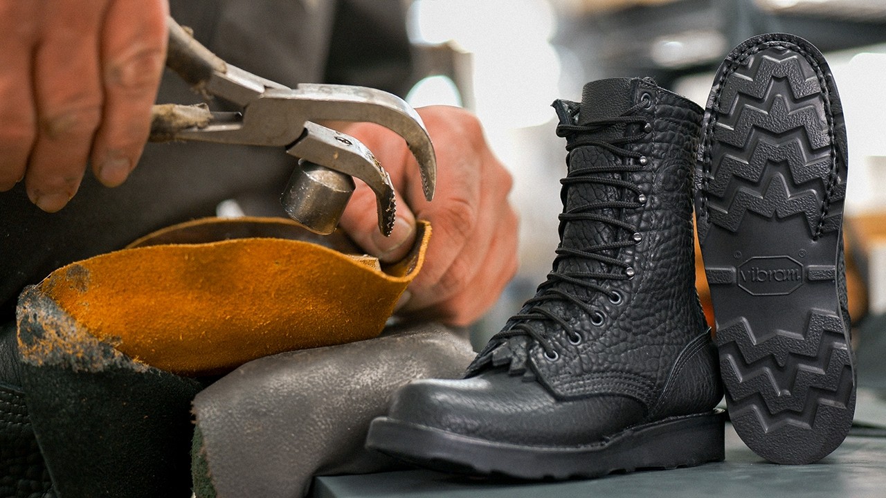 How It's Made - The 'BLACKOUT' American Bison Leather Boots