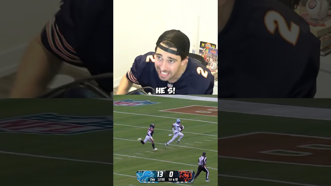 Bears Fan Reacts to Lions Game!