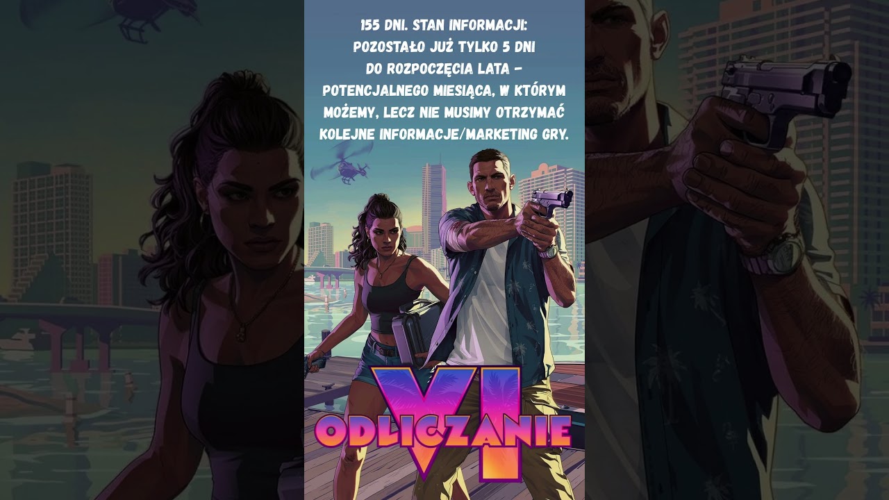 PREMIERA GTA VI ZA 155 DNI! #gta