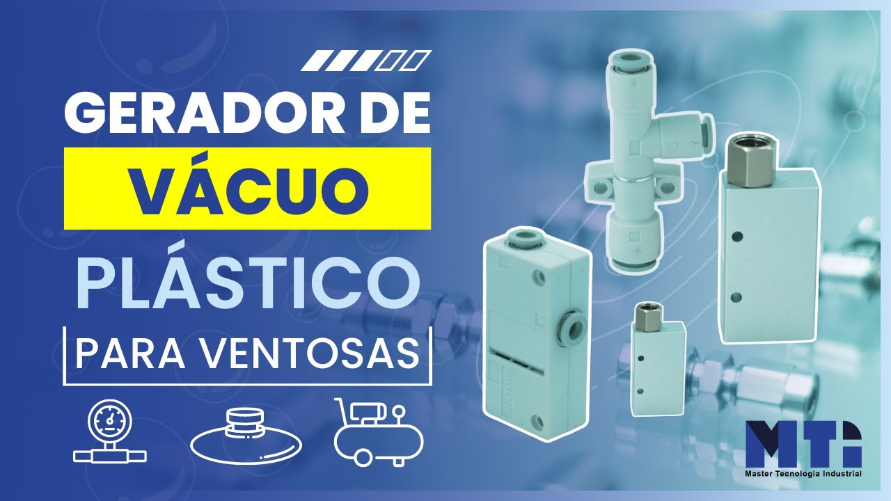 Gerador de Vácuo Venturi: Linha de Gerador de Vácuo de Plástico do Tipo Venturi para Ventosas