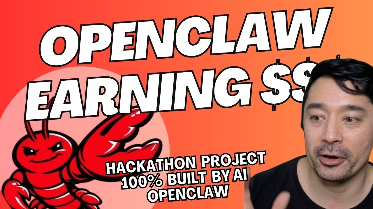 Earn Money Using AI Openclaw Bot to Build Hackathon Projects!